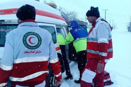 جست‌وجوی گسترده نیروهای هلال احمر برای یافتن نوجوان مفقود شده در جنگل‌های اهر