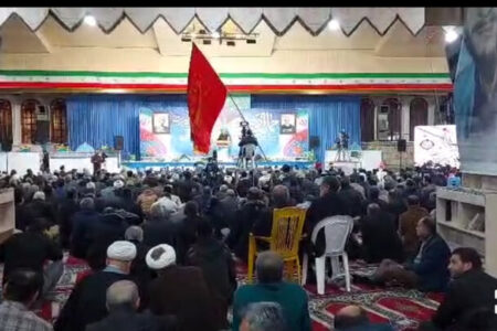 مراسم بزرگداشت حماسه ۹ دی در ساری