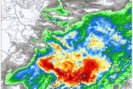 هشدار بارش‌های سیل‌آسا و افت شدید دما در ۹ استان کشور