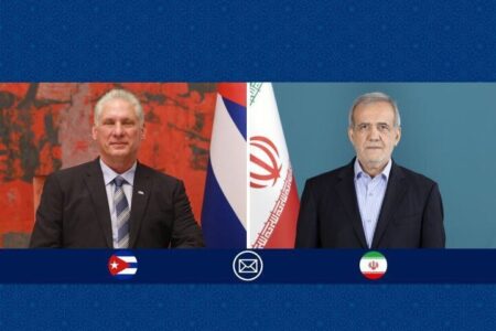 رئیس‌جمهور سالروز پیروزی انقلاب کوبا را تبریک گفت