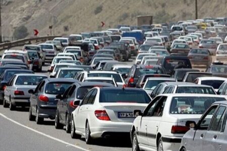 هشدار به مسافران؛ ترافیک در این محورها سنگین است